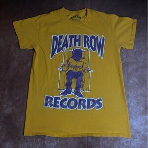 Yellow Death Row Records T-Shirt